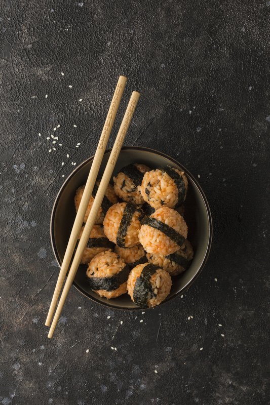 food, Asia, еда Rice ball фото превью