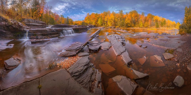 bonanza falls, upper peninsula, michigan, usa Bonaza Falls фото превью