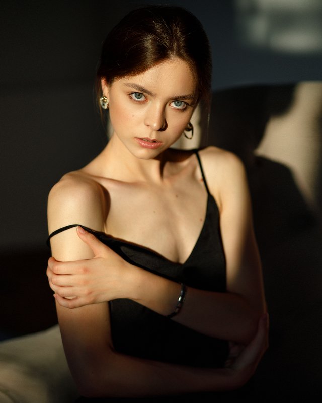 портрет, женский портрет, девушка, глаза Kate фото превью