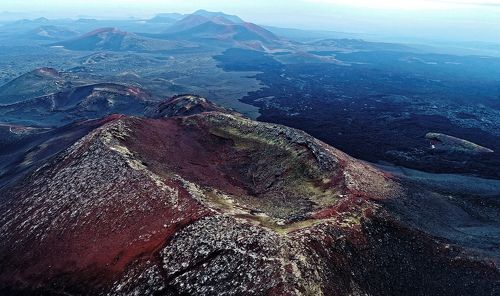 Лавовые поля вулкана Толбачик