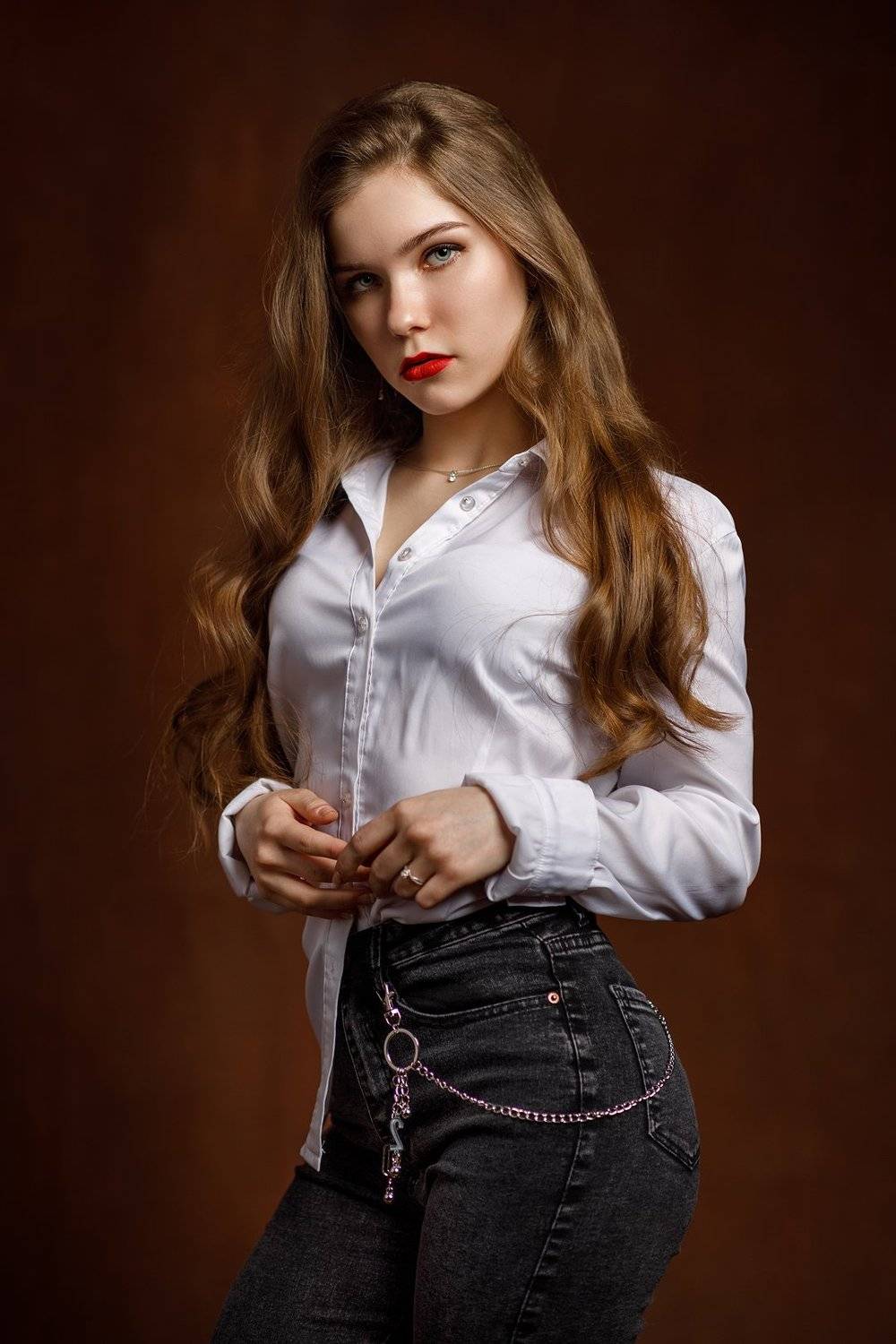 портрет, девушка, Сергеев Сергей