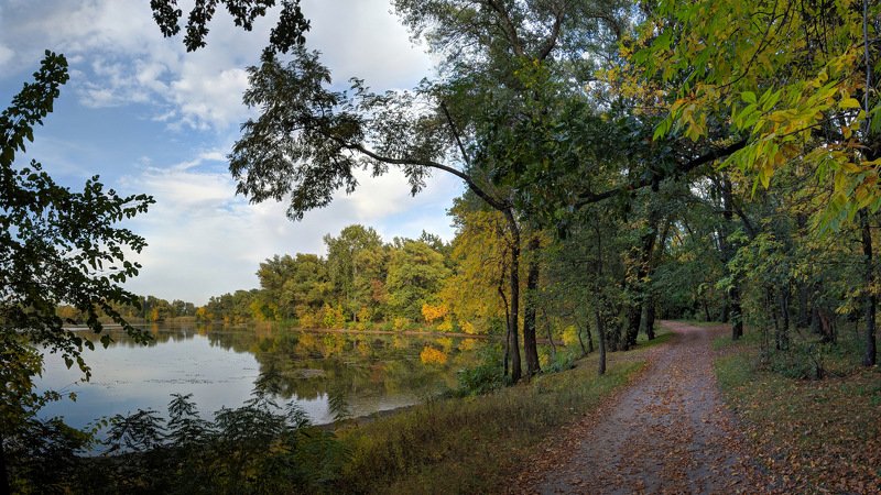пейзаж,осень,дорога,октябрь,landscape,цвет,вода,релакс,тишина,природа,nature, Осенняя классика фото превью