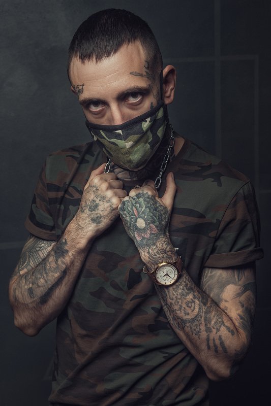 Масочный режим фото превью