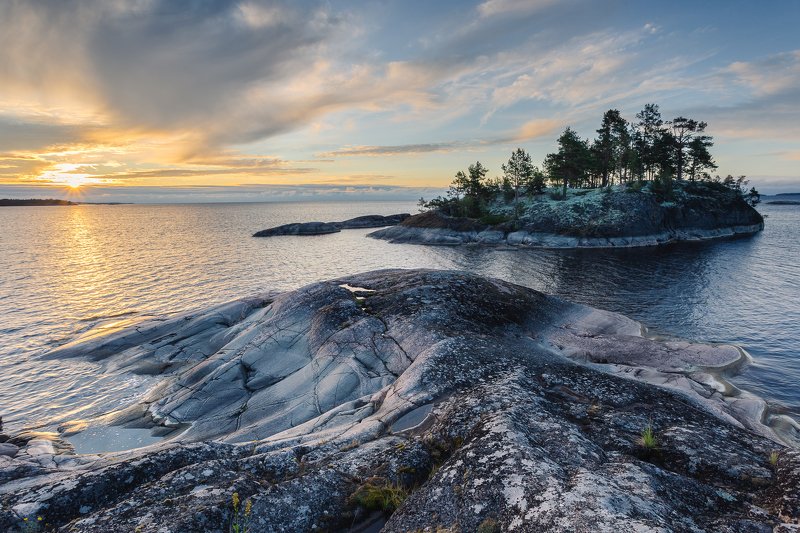 ладожские шхеры, карелия, ладога, ладожское озеро Ладожские шхеры фото превью