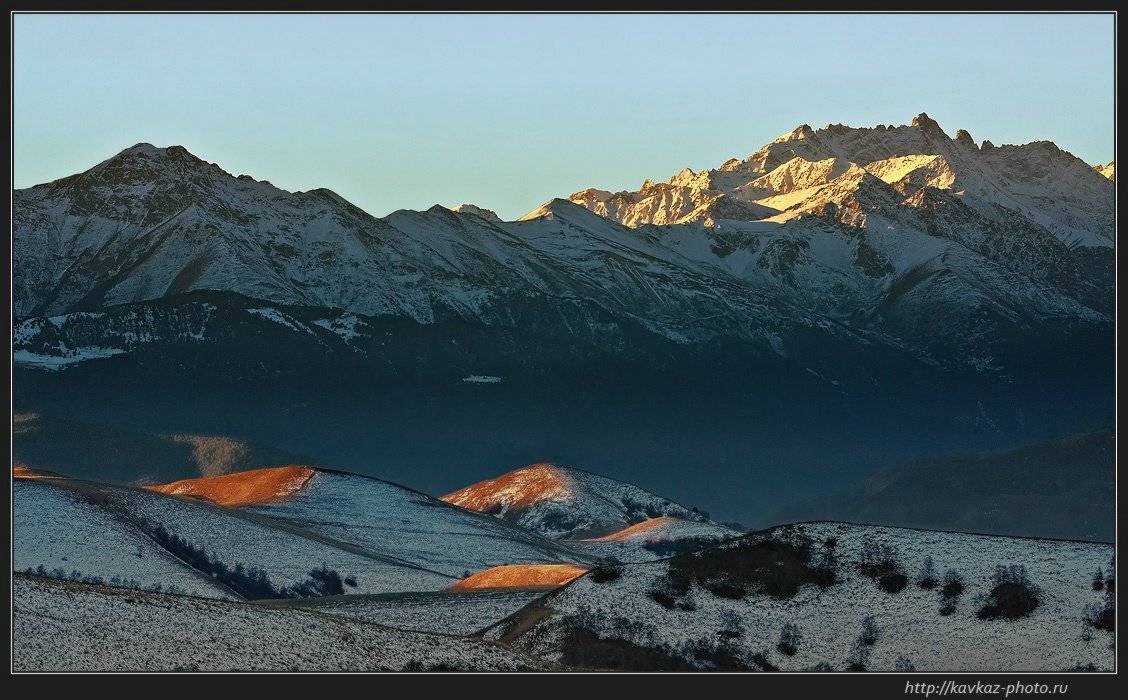 кавказ, горы, Николай Стюбко