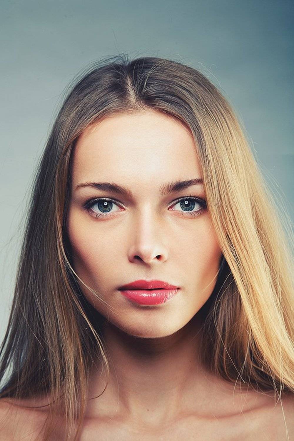 портрет, губы, волосы,, Алексей Новопашин