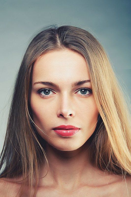 портрет, губы, волосы, Юля 2 фото превью