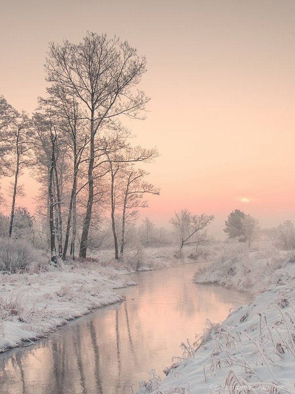 winter sunrise фото превью