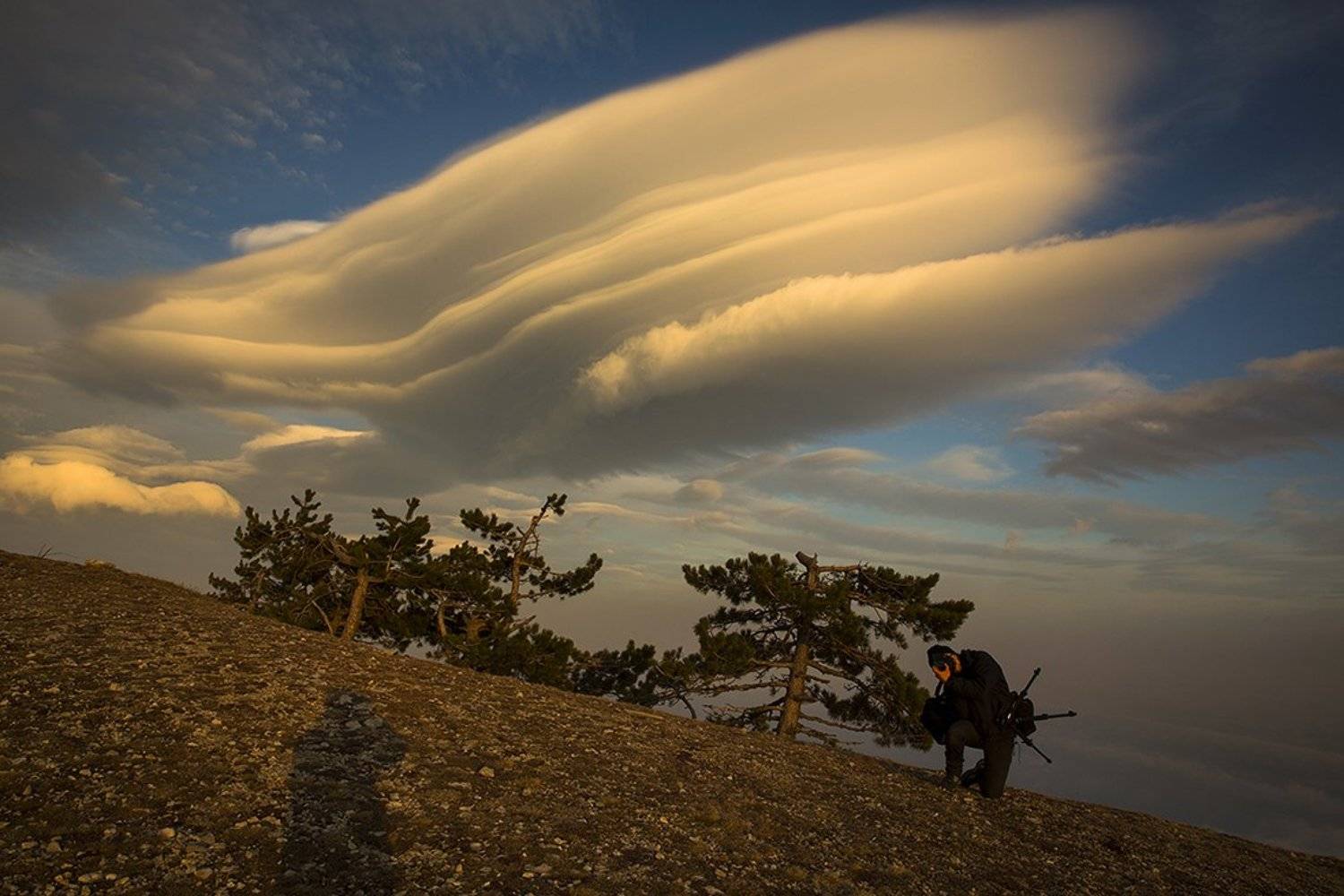 облака, небо, пейзаж, горы, крым,, Сергей Шульга