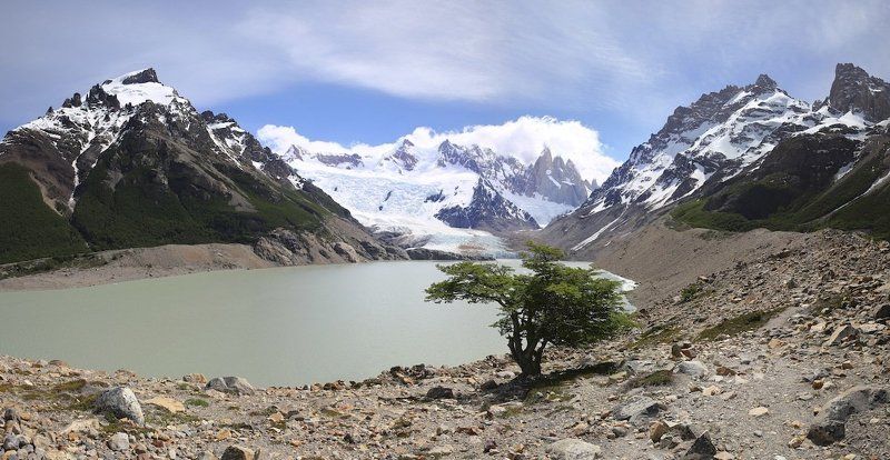 Cerro Torre y Laguna фото превью
