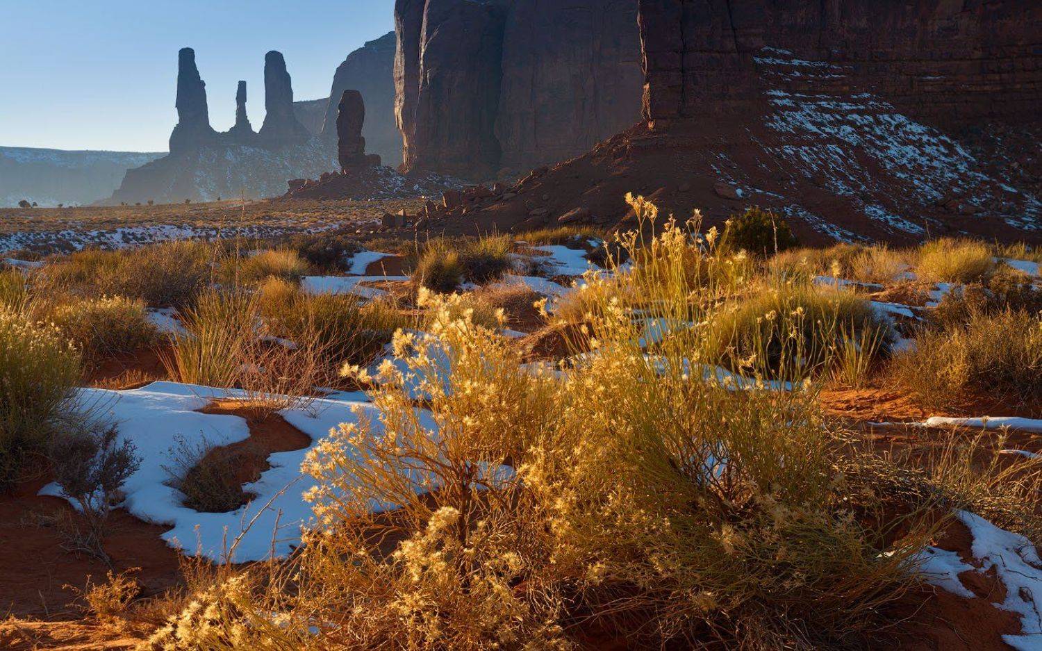 three sisters, thumb, monument valley, az, Майк Рейфман