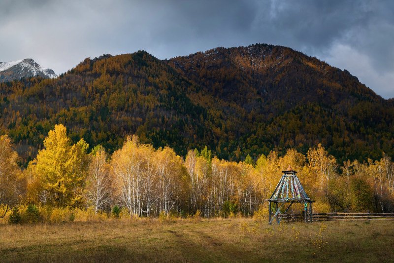 осень, горы Осень фото превью