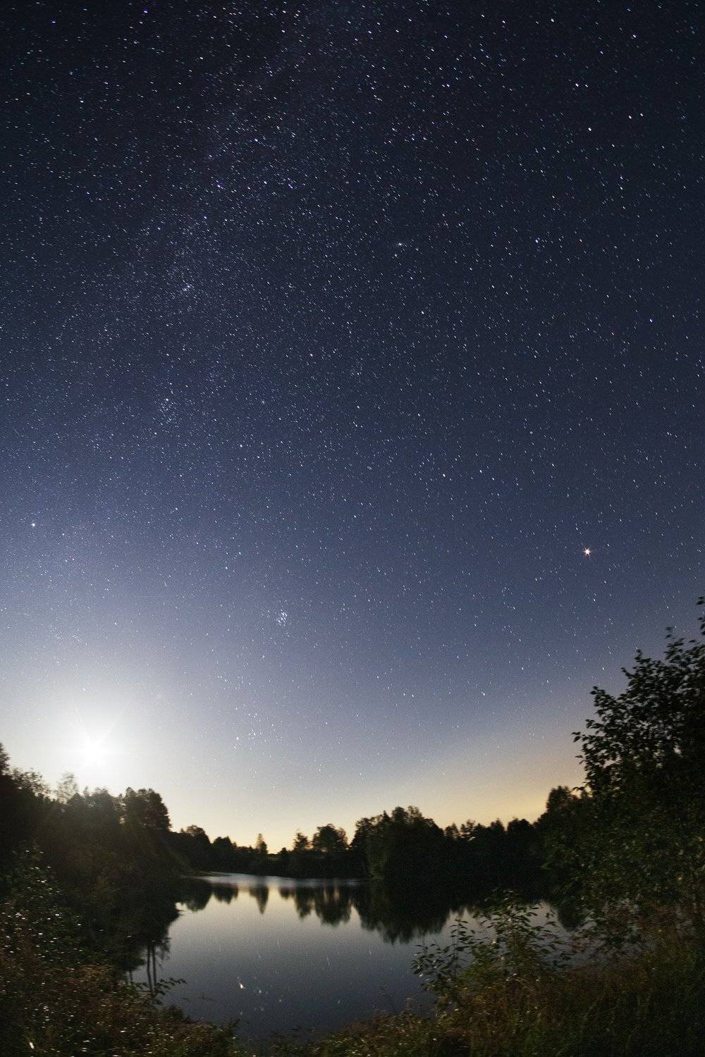 ночь, звёзды., Алексей Егоров