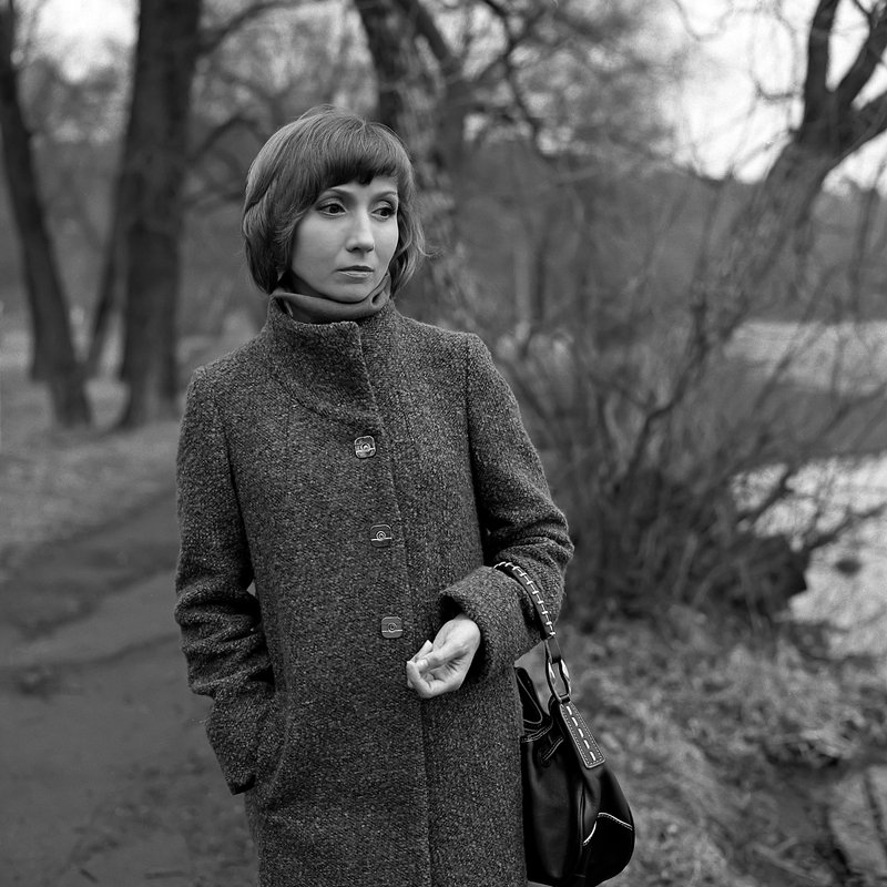 Осень, Портрет, Лес \