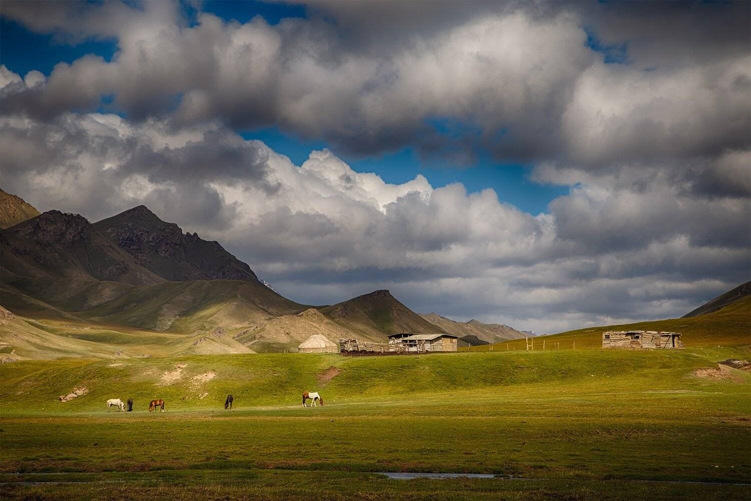 кыргызстан, горы, Элина Магалимова