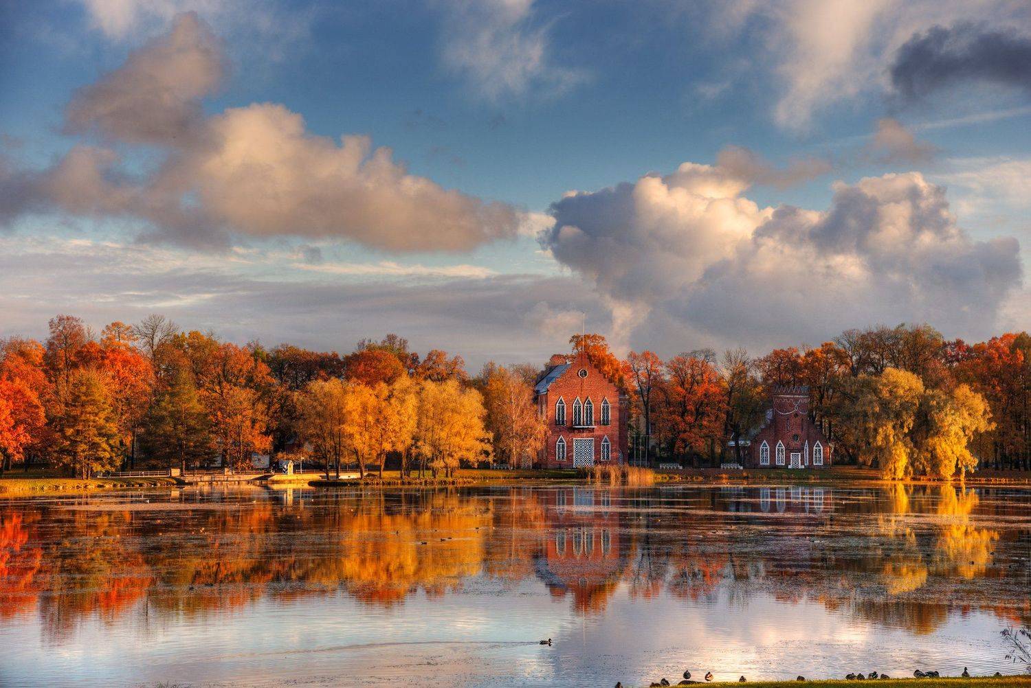 царское село, осень, Эдуард Гордеев