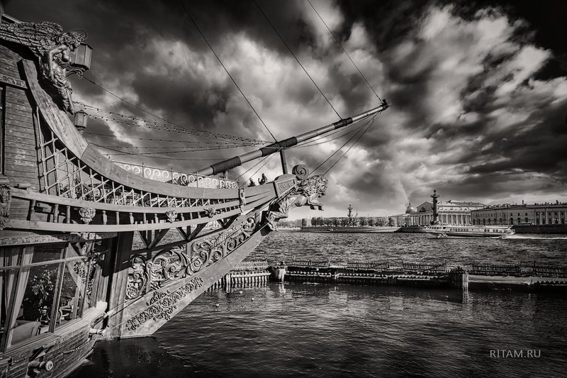 петербург, санкт-петербург, питер, чб, пейзаж, культура, нева, черно-белое, ритам, мельгунов, saint-petersburg, petersburg, russia, leningrad, neva, river, cityscape, landscape, dramatic, black and white, culture, landmark, photography, ritam, melgunov Это Питер / \'Tis Petersburg фото превью