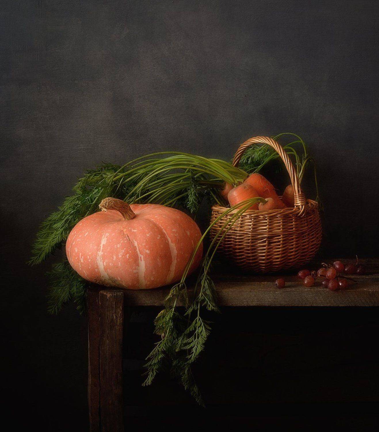 натюрморт,тыква,морковь,осень, Наталия К