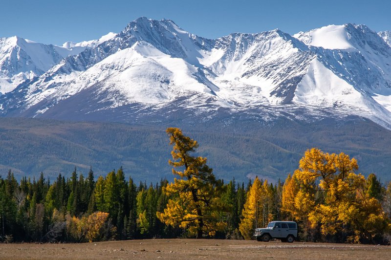 Утро. Северо - Чуйский хребет. фото превью