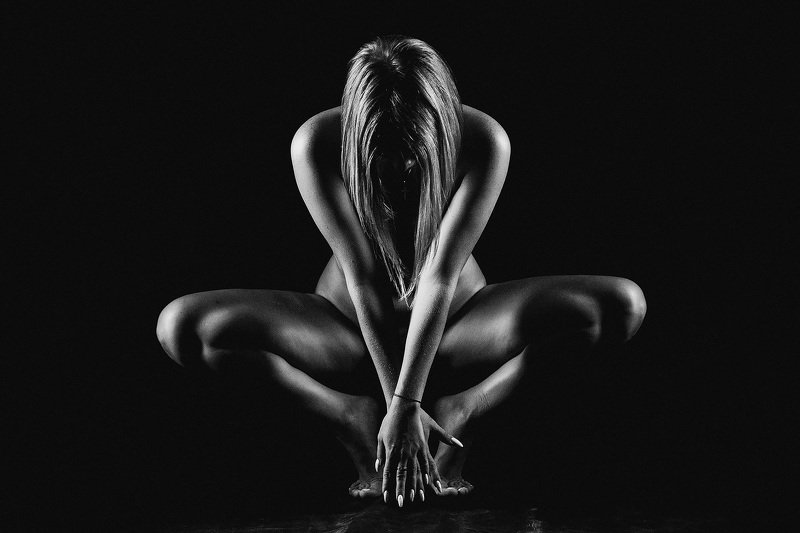 #portait #model #girl #портрет #модель #девушка #арт #чб #black&white *** фото превью