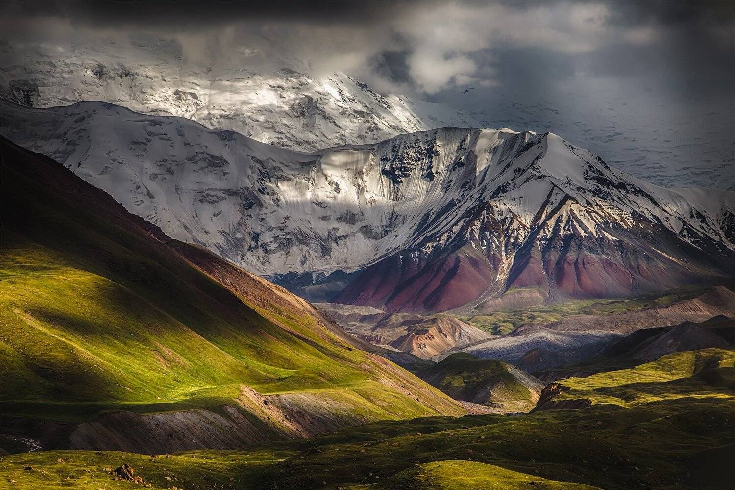 кыргызстан, горы, памиро-алай, пик ленина, Элина Магалимова