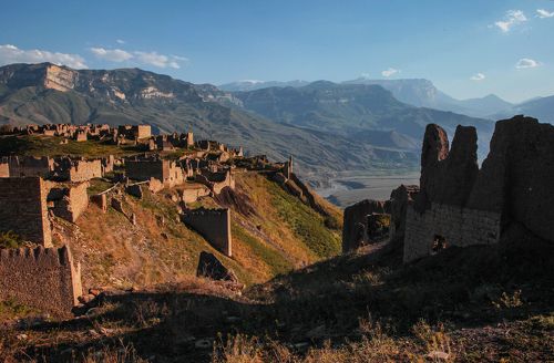 Развалины старого аула..