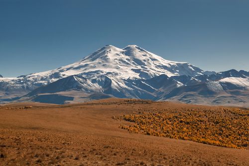 Осенний Эльбрус