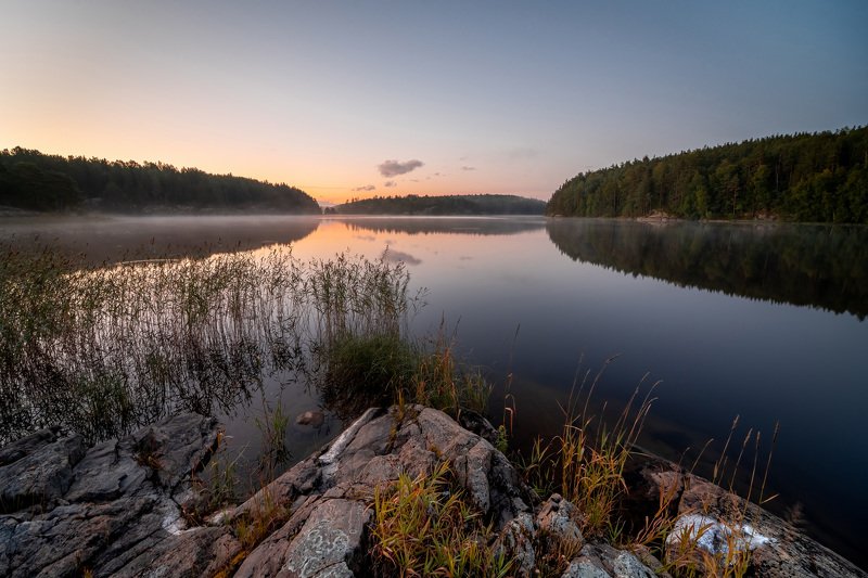 ладога, шхеры, карелия Утро на Ладоге фото превью