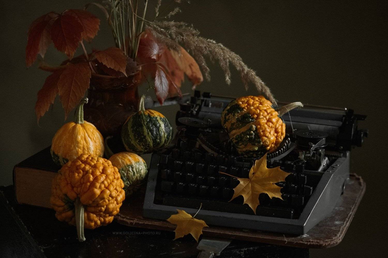 тыквы машинка осень, Svetlana Golicyna