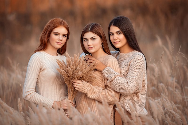 Осенний вечер фото превью