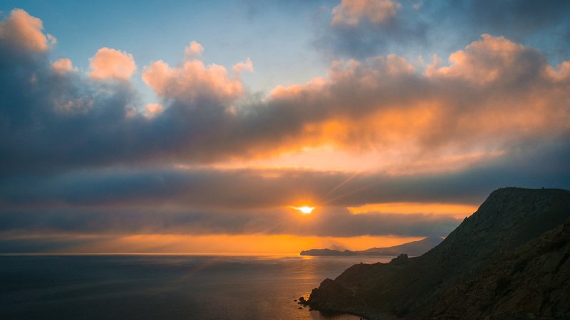 крым Закаты фото превью