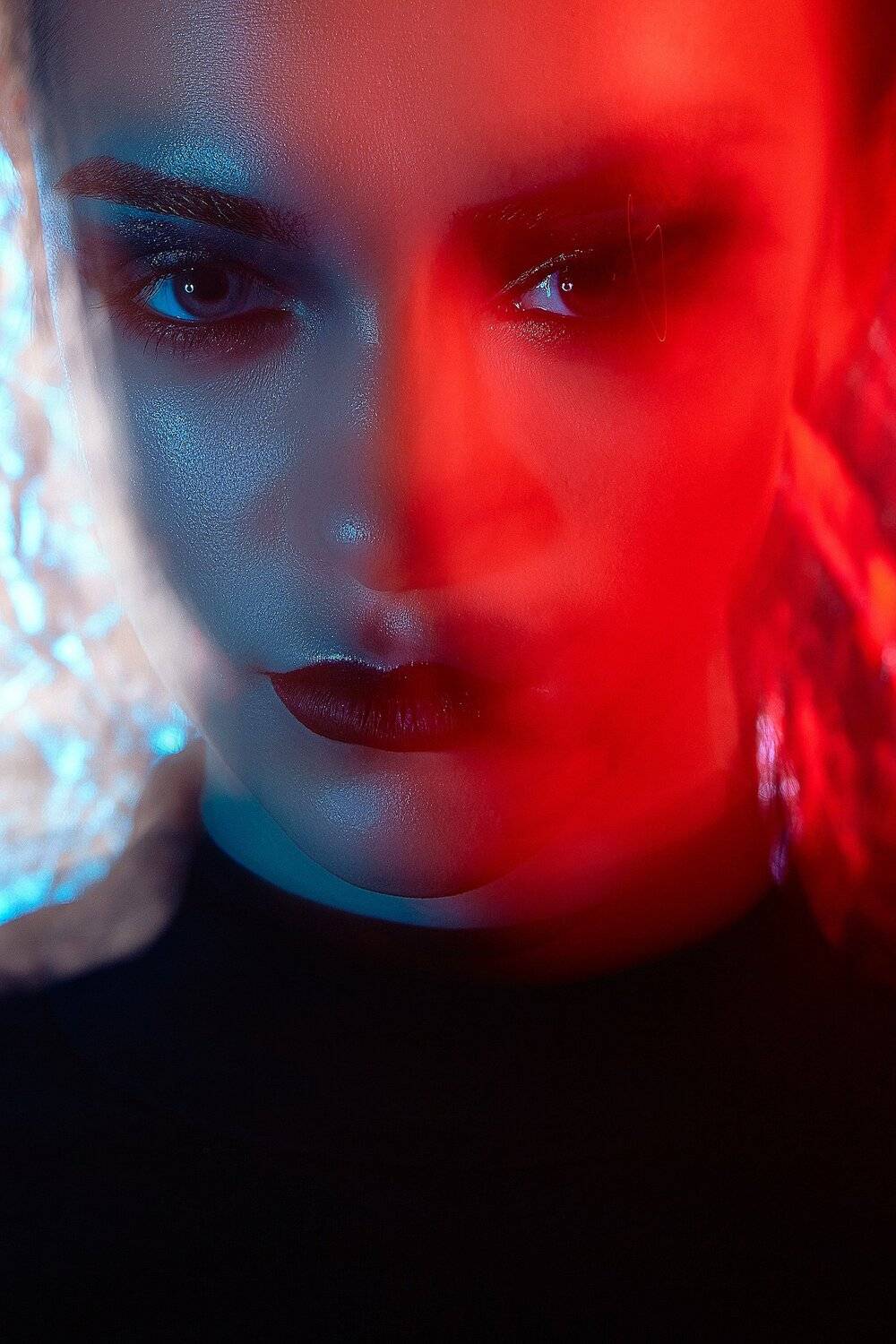 портрет, модель,девушка, portrait,girl,model,light,red, Dancho