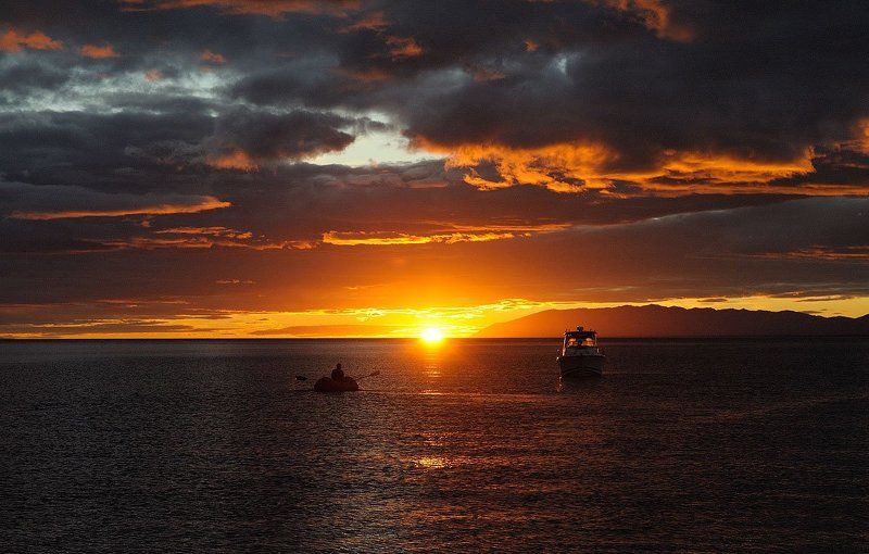 Ночёвка на острове \