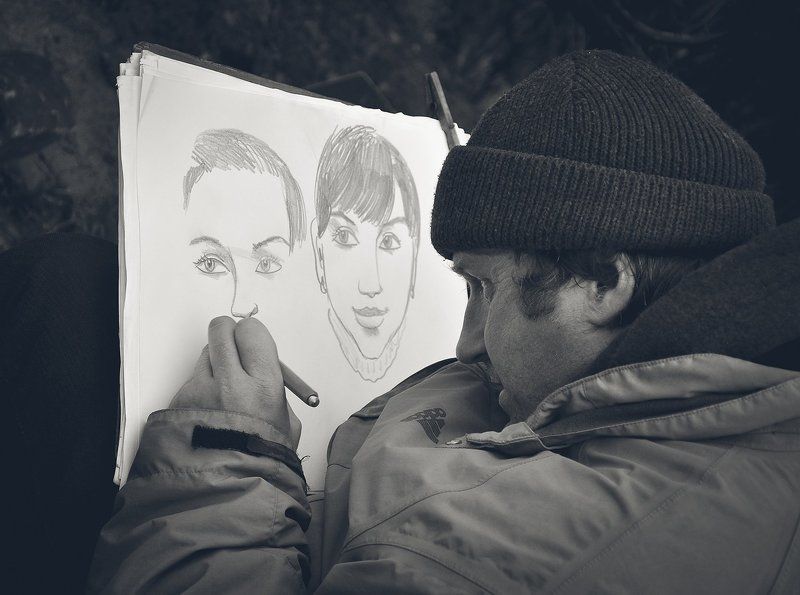 roman shymkovych, роман шимкович, жанр, люди, жанровий портрет, people Художник 2 фото превью