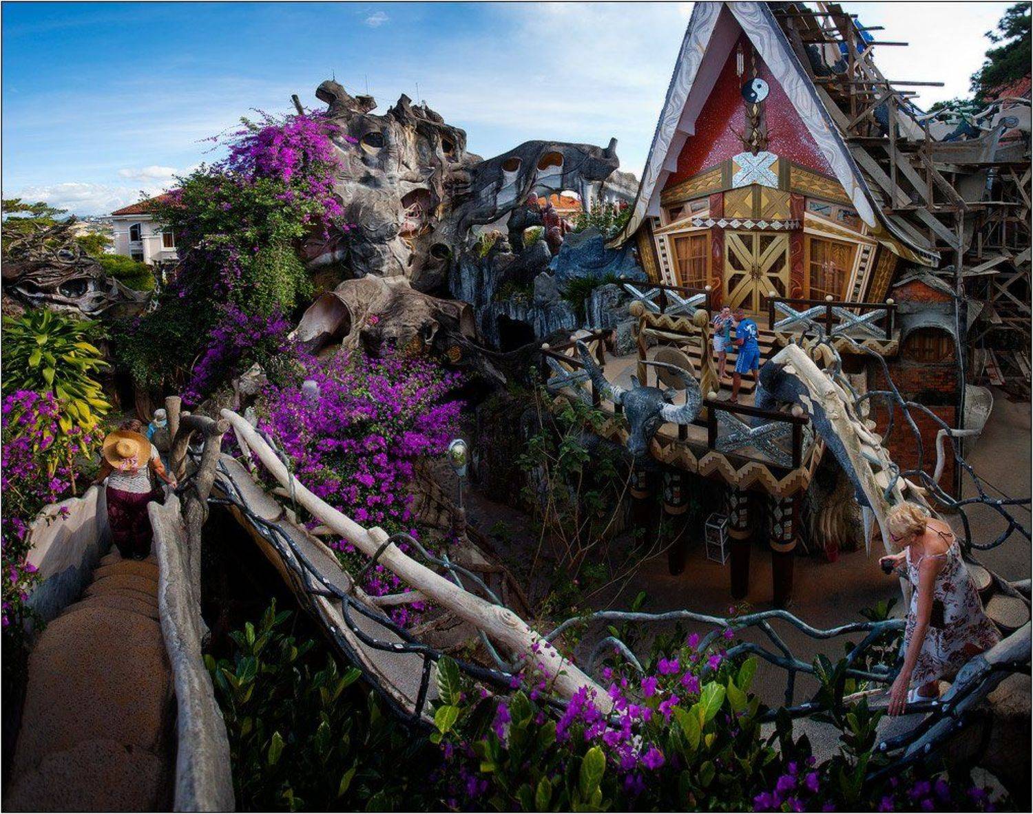 вьетнам, далат, crazy house, Бур