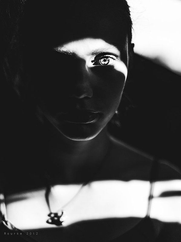 антон роук, rourke photo, портрет, чб, глаза, черно-белое, контраст, нуар *** фото превью