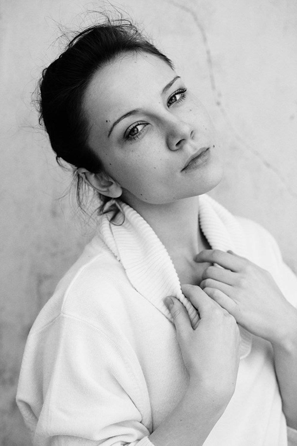 портрет, девушка, Євген Кукулка