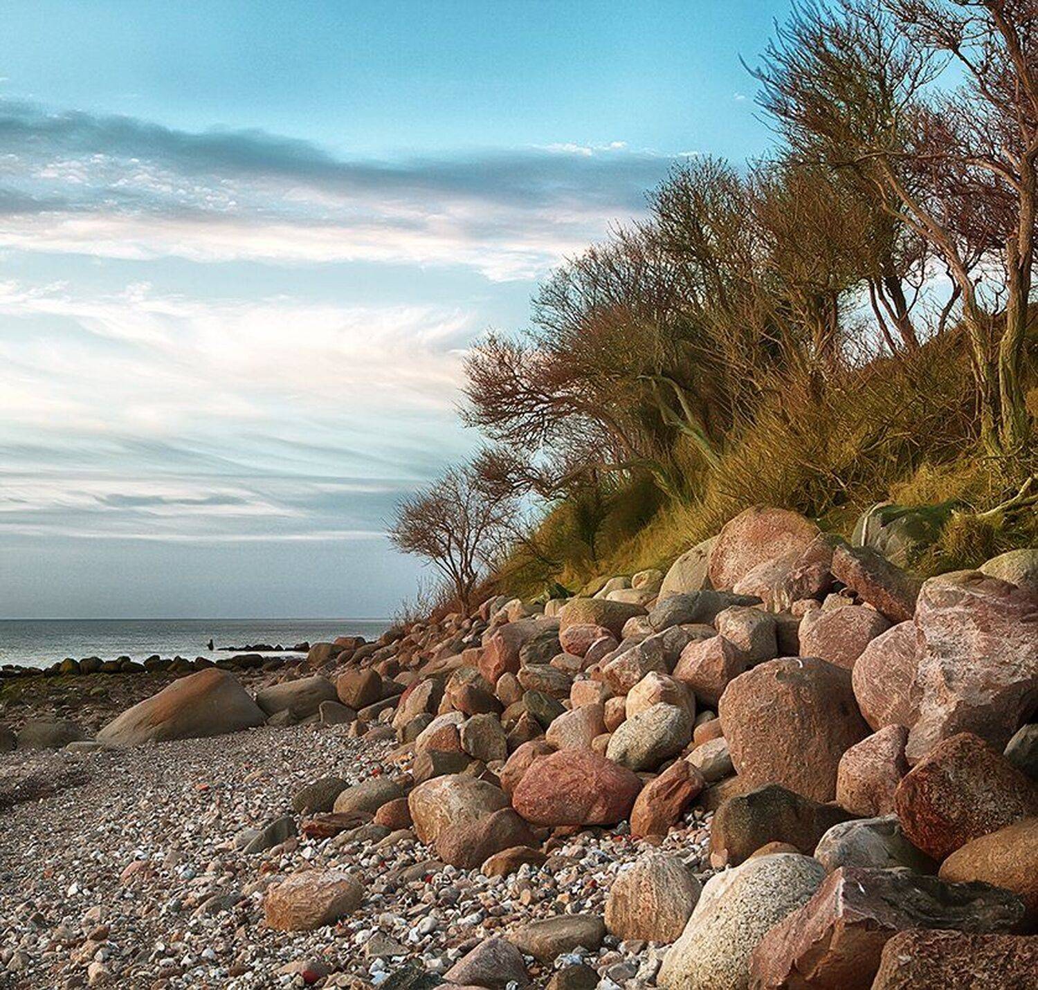 германия, балтийское море, берег, весна, Игорь Дубровский