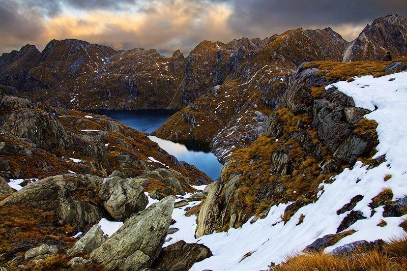 новая, зеландия Полёт в облаках фото превью