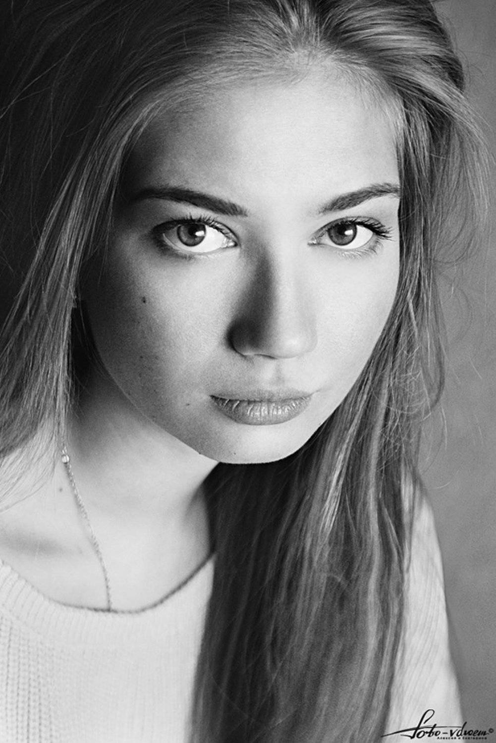 портрет, портрет девушки, черно-белое фото, черно-белая фотография, foto-vdvoem, фото вдвоем, Екатерина foto-vdvoem Малькова