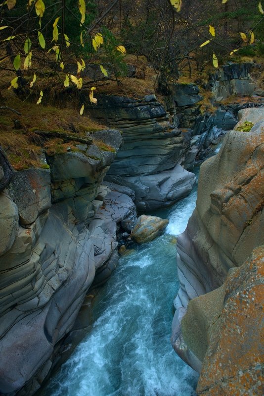 Река чегем - теснина фото превью
