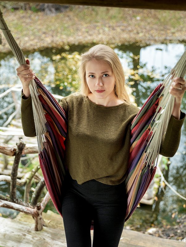 портрет, девушка, осень, красота *** фото превью