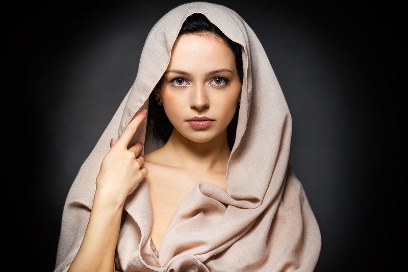 девушка, портрет, милая, cute, girl, portrait, восток Olesya фото превью