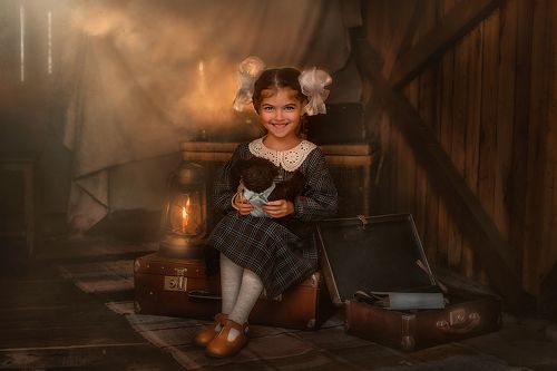 Волшебство в сарае