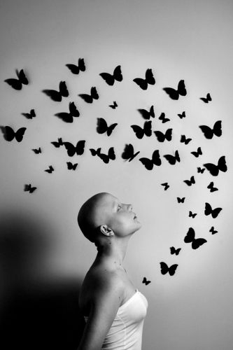 Butterflies in the shower