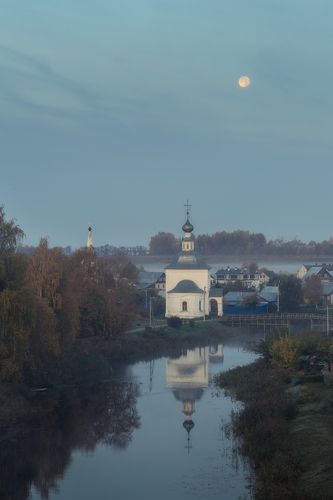 Предрассветный Суздаль.