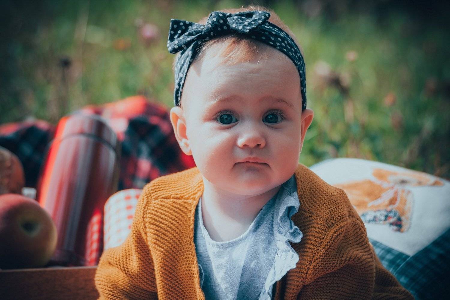 бантик, глаза, девочка, дитя, ребенок, дети, Vladimir Kedrov