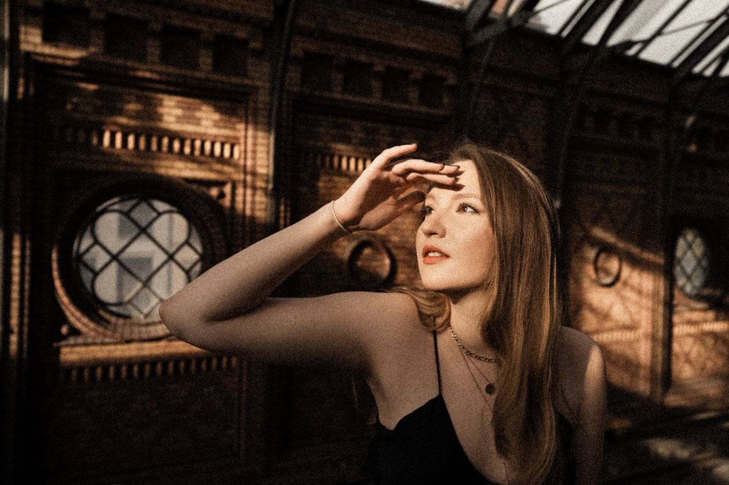 portrait, model, модель, girl, портрет, berlin, берлин, city, dress, sexy, Ana Ray