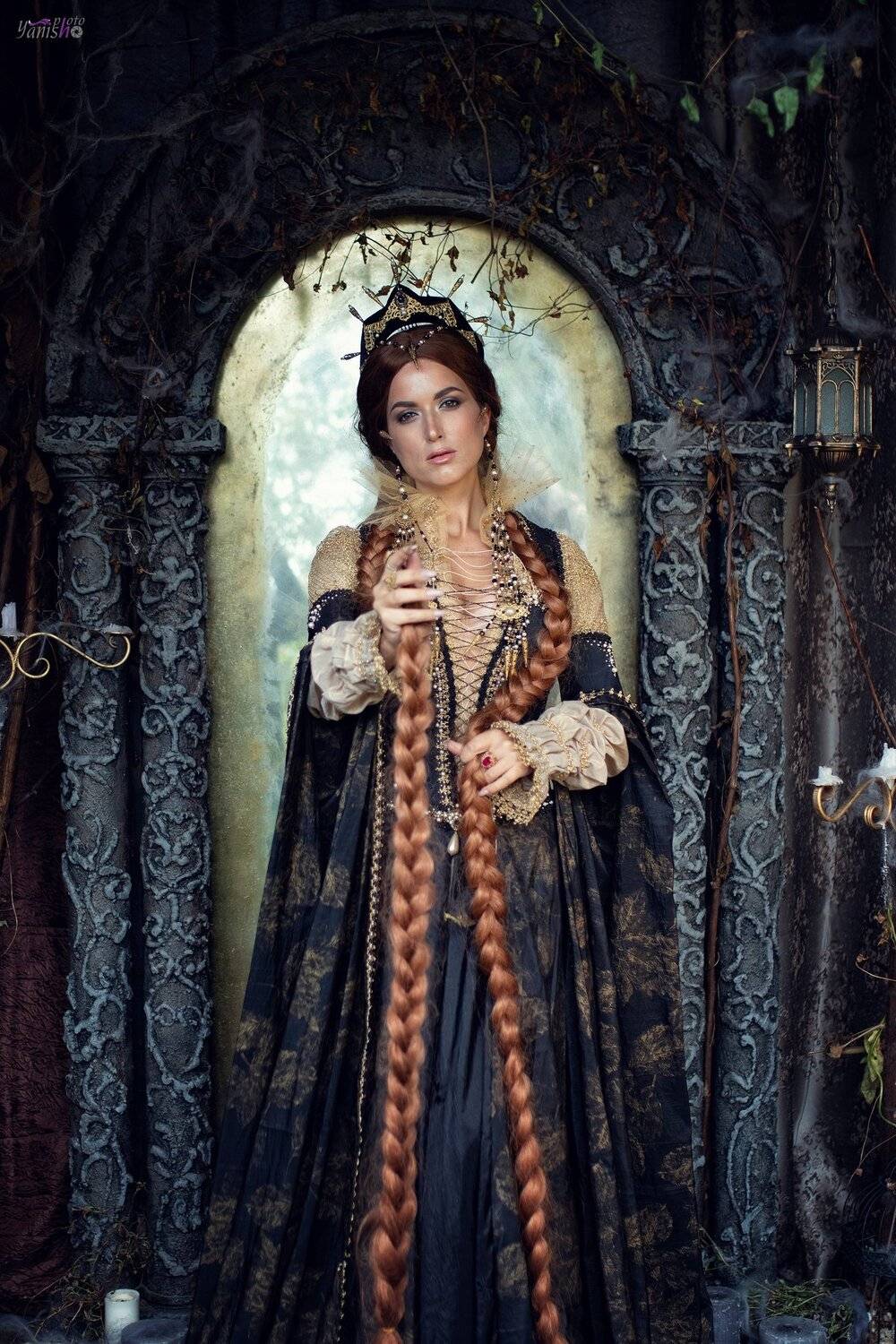 портрет, сказка, постановочное фото, арт, Братья Гримм, фильм, девушка, королева, красиво,студия, Янина Ермакова