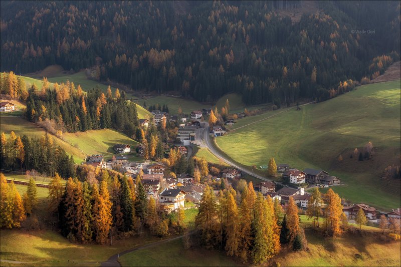Осень в Santa Maddalena... фото превью